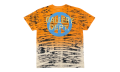 Miami Beach Logo Short Sleeve Tee Shirt "Tie Dye Orange Multi" GDMSBESSTSOB