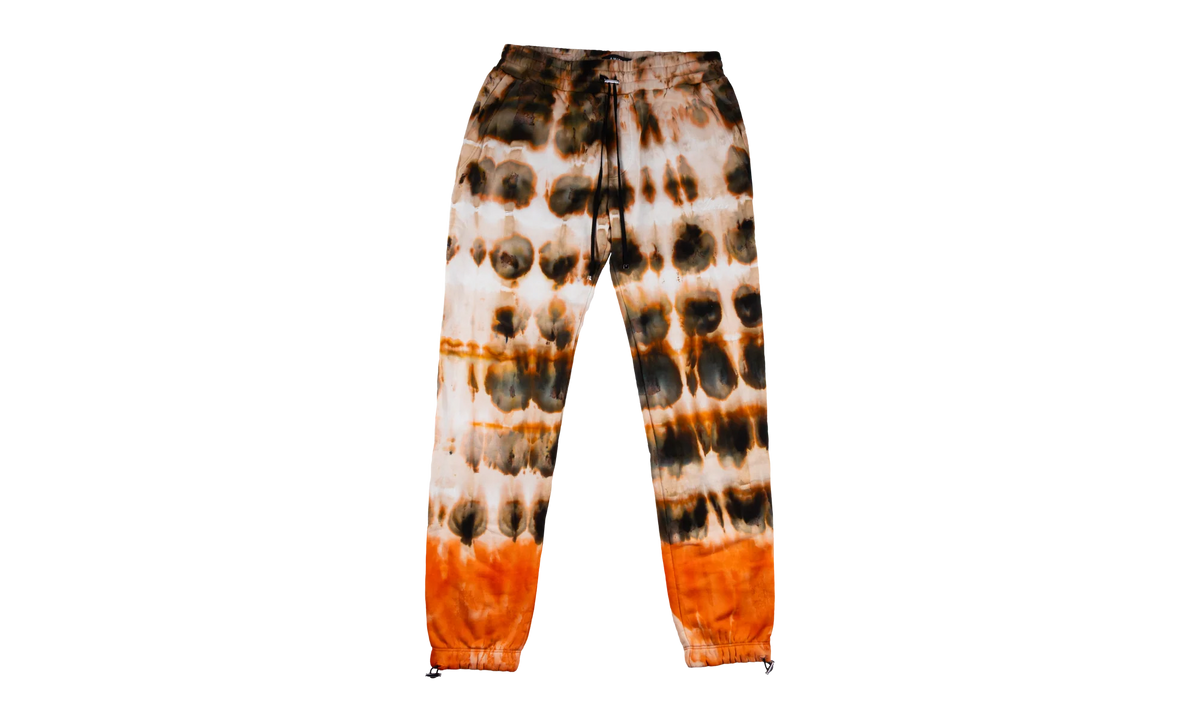 Tie Dye Sweatpants "Orange / Brown" PS22MJS010 665