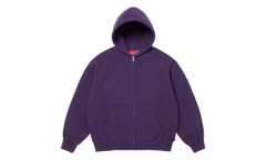 Cut Out Zip Up Hoodie "Dark Purple" SU27263