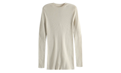 Ribbed Round Neck Top "Sand" RU01F2637 RIBM 138