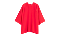 SILK ROUND NECK BLOUSE "Red" RW TO0004 4868 P23 37