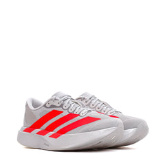 Adidas Women Adizero EVO SL Silver Metallic Lucid Red KI3383