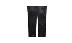 MX1 Painted Denim Patch Jeans "Aged Black" MBMX1 PDP ABL
