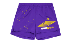 Pro Logo Shorts "Grape/ Yellow" SP5der329