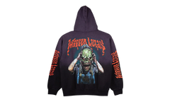 Haunted Mask Hooded Sweatshirt "Purple" 201PS0441238