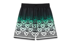 Gradient Monogram Silk Shorts "Green" MPF25 TR 012 01