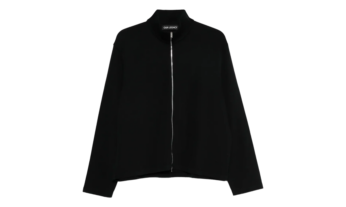 Shrunken Full Zip Jacket "Black" M2266SBA