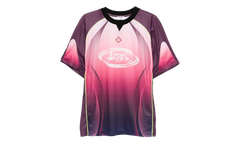 Gradient Football Jersey T-Shirt "Aubergine" MSS26JTP35301
