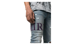 Serif Logo Jeans "Clay Indigo" PS23MDS006 408