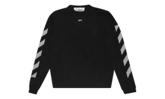 Arrow Knit Crewneck "Black" OMHE023R21KNI0011041
