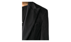 Velvet Blazer Sport Coat "Black" Y0M12174VE BLK