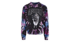 Crystal Ball Tie-Dye Sweatshirt "Purple" PS23MJG060-510