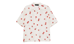 Dice Bowling Shirt "Alabaster Red Black" AMSTCA1093 271