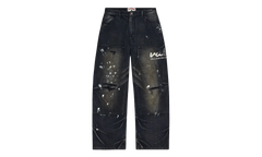 Daily Work Pants "Painted / Black" 11451 10005VFDWPP PAIN