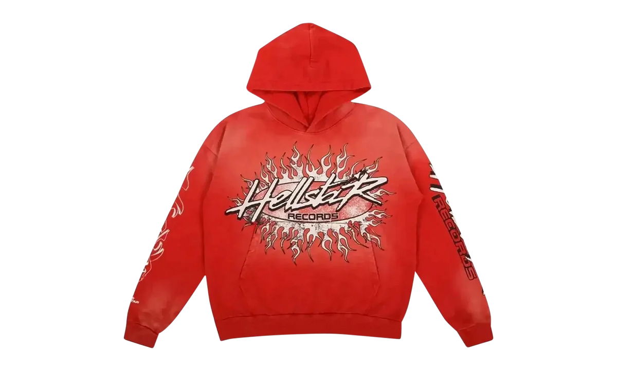 HELLSTAR RECORDS HOODIE "Red" HSR164