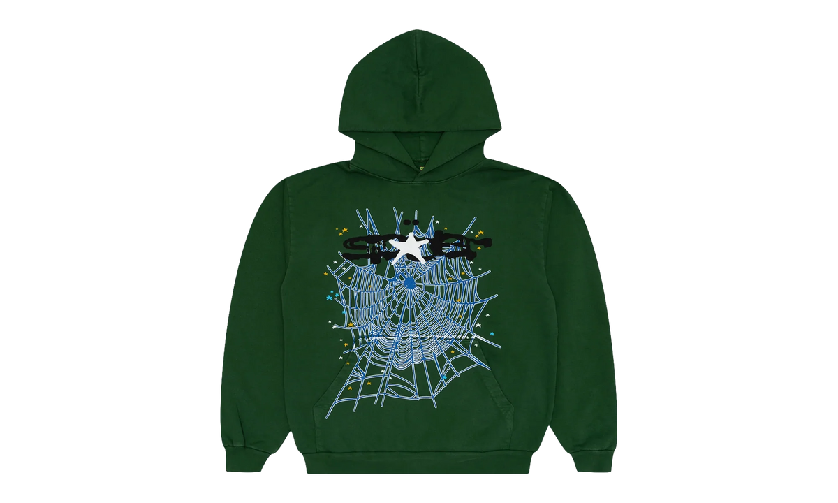 Web Hooded Sweatshirt "Hunter Green" SP5der325