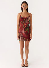 Camilla Cowl Mini Dress - Cuba Cuba