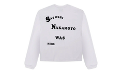 Follow Me Long Sleeve Tee Shirt "White" FW24LS001 WHT