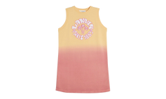 SLEEVELESS SHIFT DRESS "YELLOW/PINK" RW DR0063 J014 A22 803