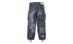 True Religion Patchwork Cargo Pant "FW25 - Dirty Indigo" SU27243