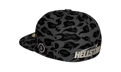 Cheetah Print Fitted Hat "Black" HSR094