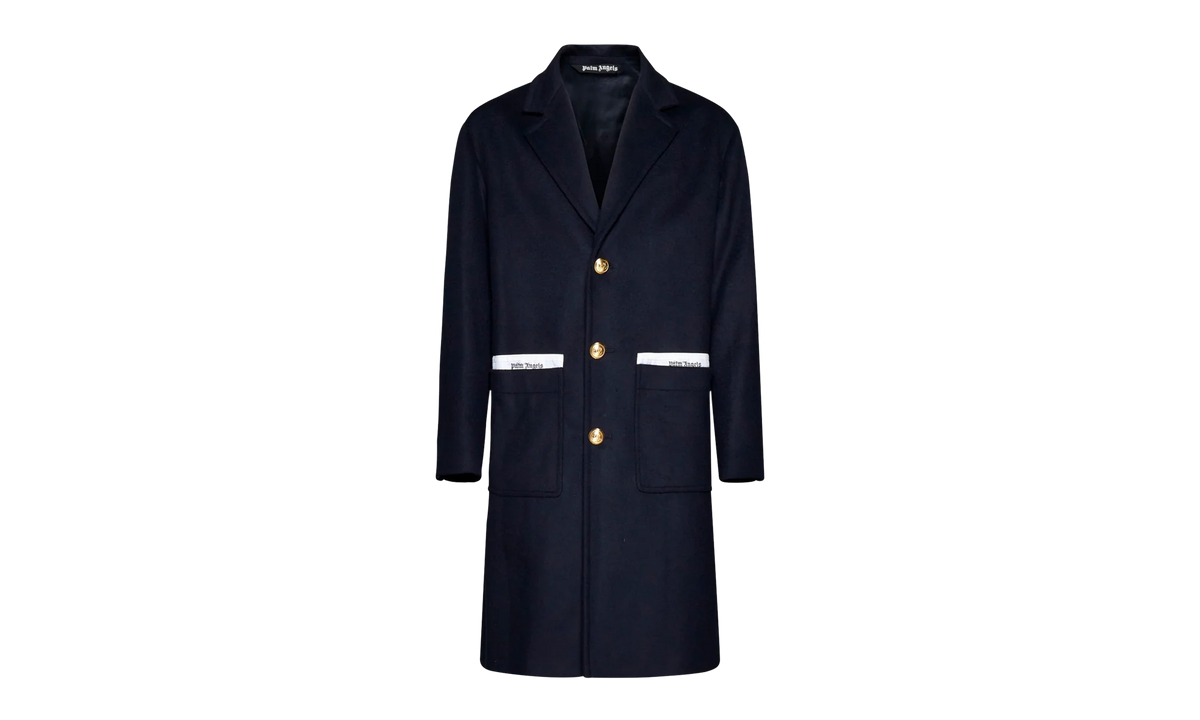 Sartorial Tape Button-up Coat "Navy" PMER016E23FAB0014603