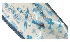 Translucent Logo All Over Pouch "Blue" CHRM0915
