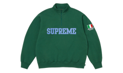 Shop Flag Half Zip Pullover "SS26 - Dark Green - Milan" SU27014