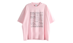 Fuck Everything T-Shirt "Pink" ME76TR210PX PINK