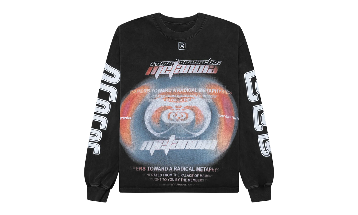 Divinity Paper Garden Long-Sleeve Tee "Faded Black" DIVN LS06 FBLK