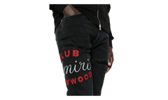MX1 Club Logo Jeans "Dusk Black" AMDNSY1168 636
