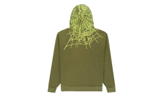 HEAVY WEB HOODIE "Olive" SP5der87