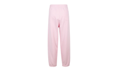 Satin Appliqué Sweatpant "FW23 - Light Pink" SU100084