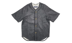 Embossed Monogram Baseball Jersey "Black Denim" LVEMBJDB