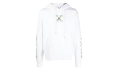 Splash Arrow Skate Hoodie "White" OMBB085S23FLE0020117