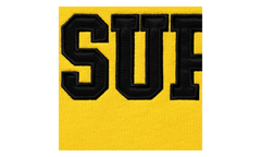 Shop Flag Half Zip Pullover "SS26 - Yellow - Paris" SU27018