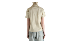 Equestrian Knight Cotton Polo Shirt WMNS "Limestone Beige" 8118496