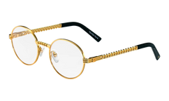 Miami Vice Cuban Link Edition 24KT "Yellow Gold / Clear" CLMV2 0005 16C2
