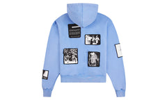 Zev Digital Patch Hoodie "Blue" MDGDK909 BLUE
