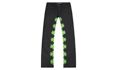 Wax Pant "Black / Green" O4HD9CPX