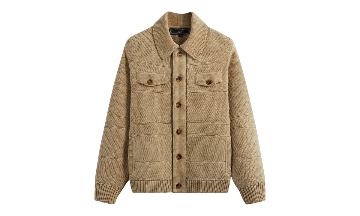 Stiles Knit Trucker Jacket "Plateau" KHM031545 253