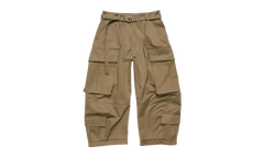 Twill Cargo Trousers "Khaki Green" AK1001 AB6