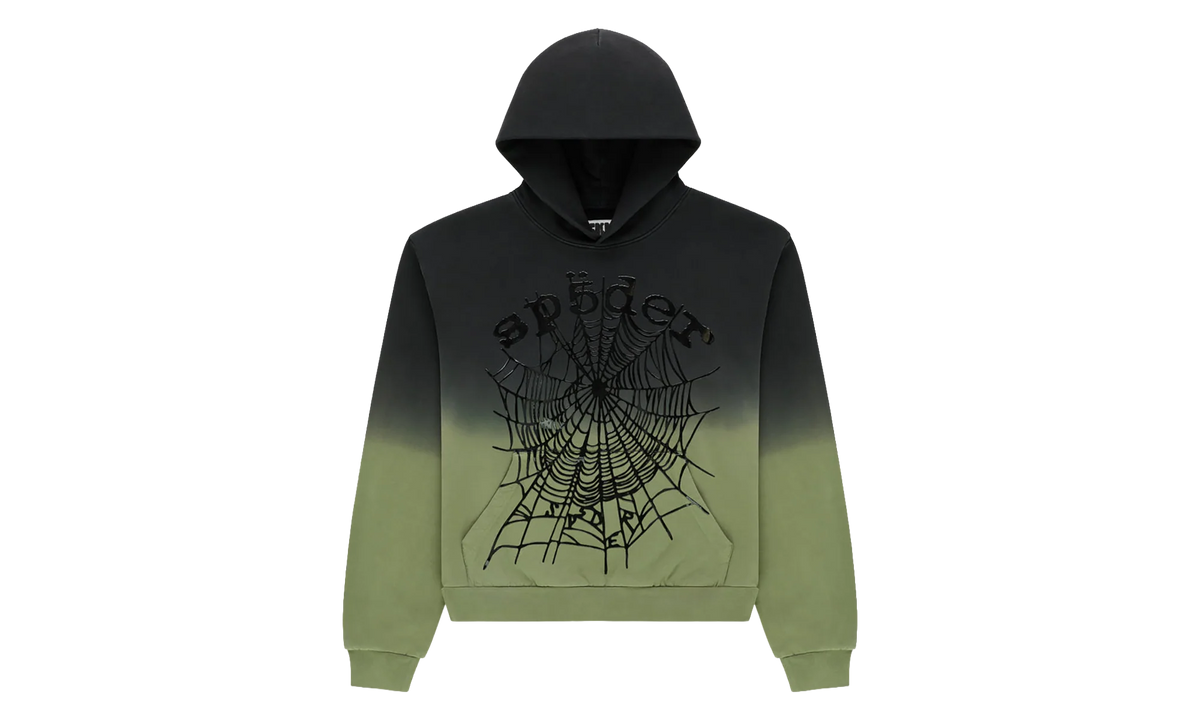 OG Web Ombre Hoodie "Green" SP5der355