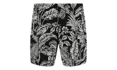 Jungle Parrots Swimshort "Black / Off White" PMFA005S22FAB0011001