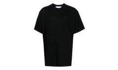 Diag Tab Over Short-Sleeve Tee "Black / Black" OMAA038C99JER0041010