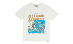 Skeleton Beach Surf Tee "Light Archival White" GD054