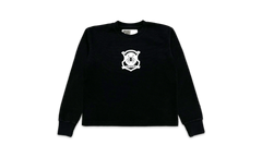 Waffle Knit Top "Black" SP5der261
