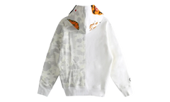 City Camo Tiger Shark Full Zip Hoodie "White" 1L80115009 WHT