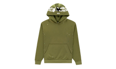 HEAVY WEB HOODIE "Olive" SP5der87