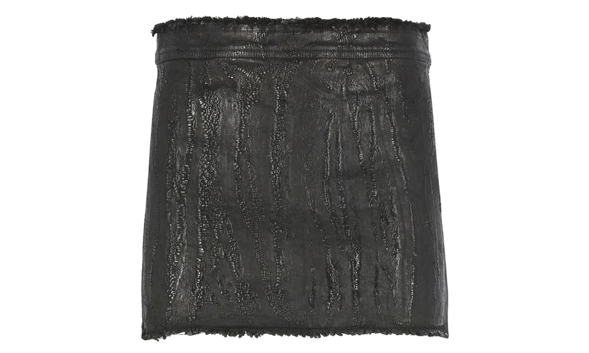 Mini Denim Skirt WMNS "Black" RO02D3337 SBMT 09